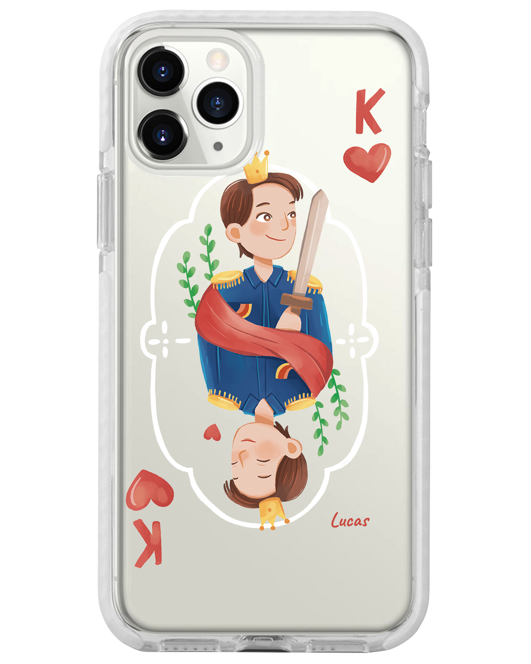 iPhone Rearguard Bumper - King (Couple Case)