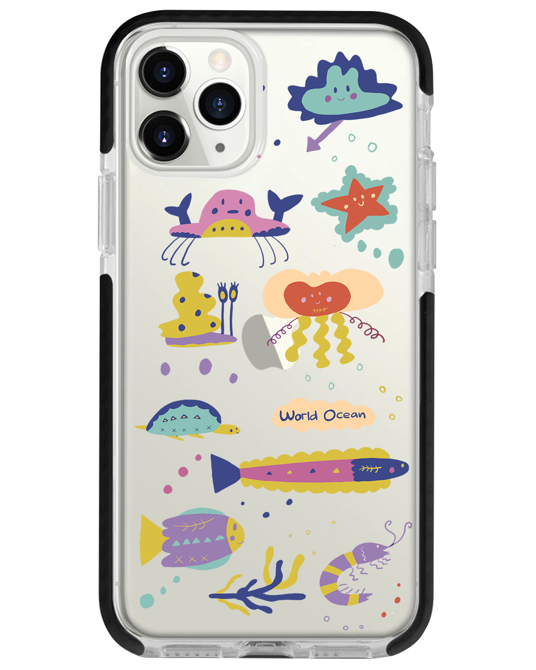 iPhone Rearguard Bumper - Ocean World