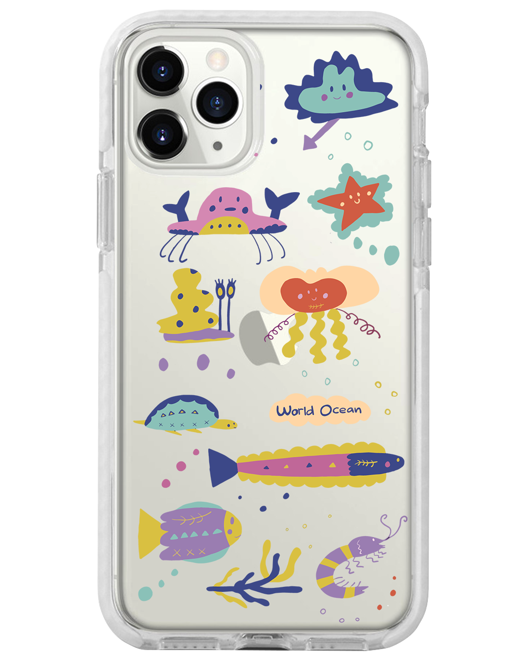 iPhone Rearguard Bumper - Ocean World