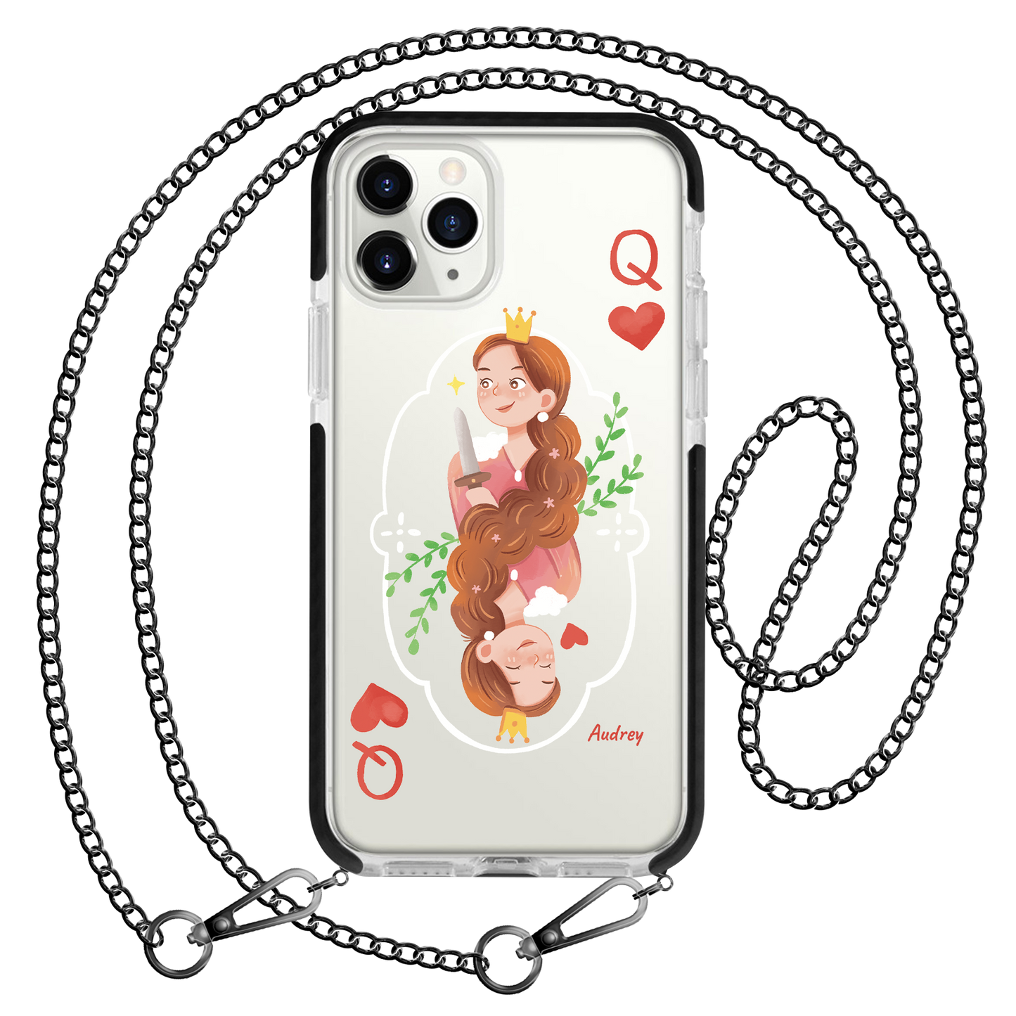 iPhone Rearguard Bumper - Queen (Couple Case)