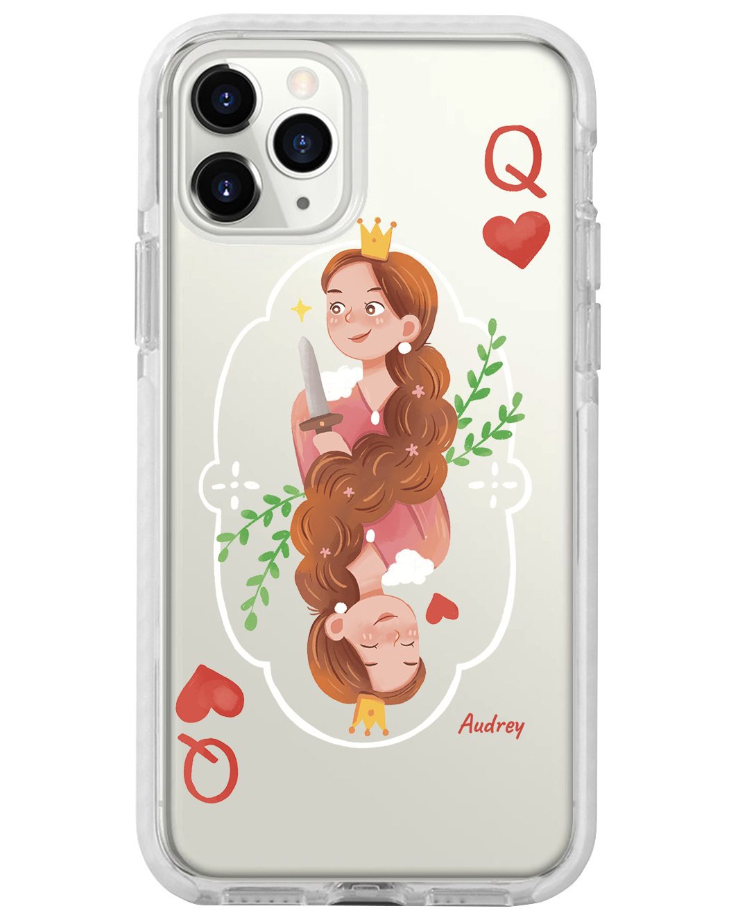 iPhone Rearguard Bumper - Queen (Couple Case)