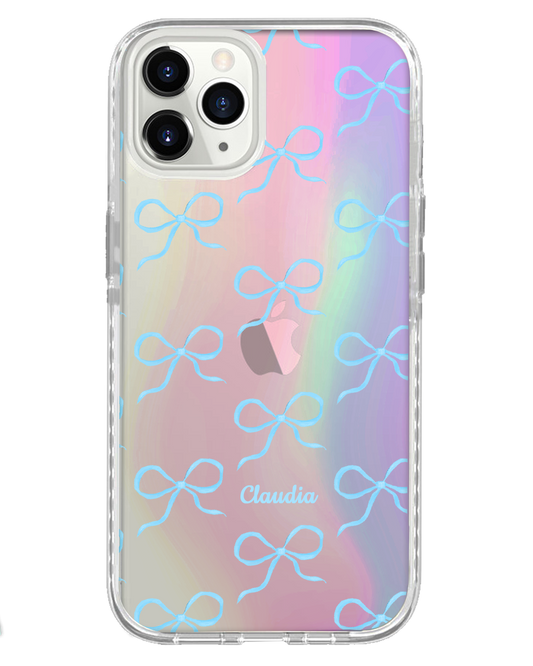 iPhone Rearguard Holo - Coquette Blue Bow