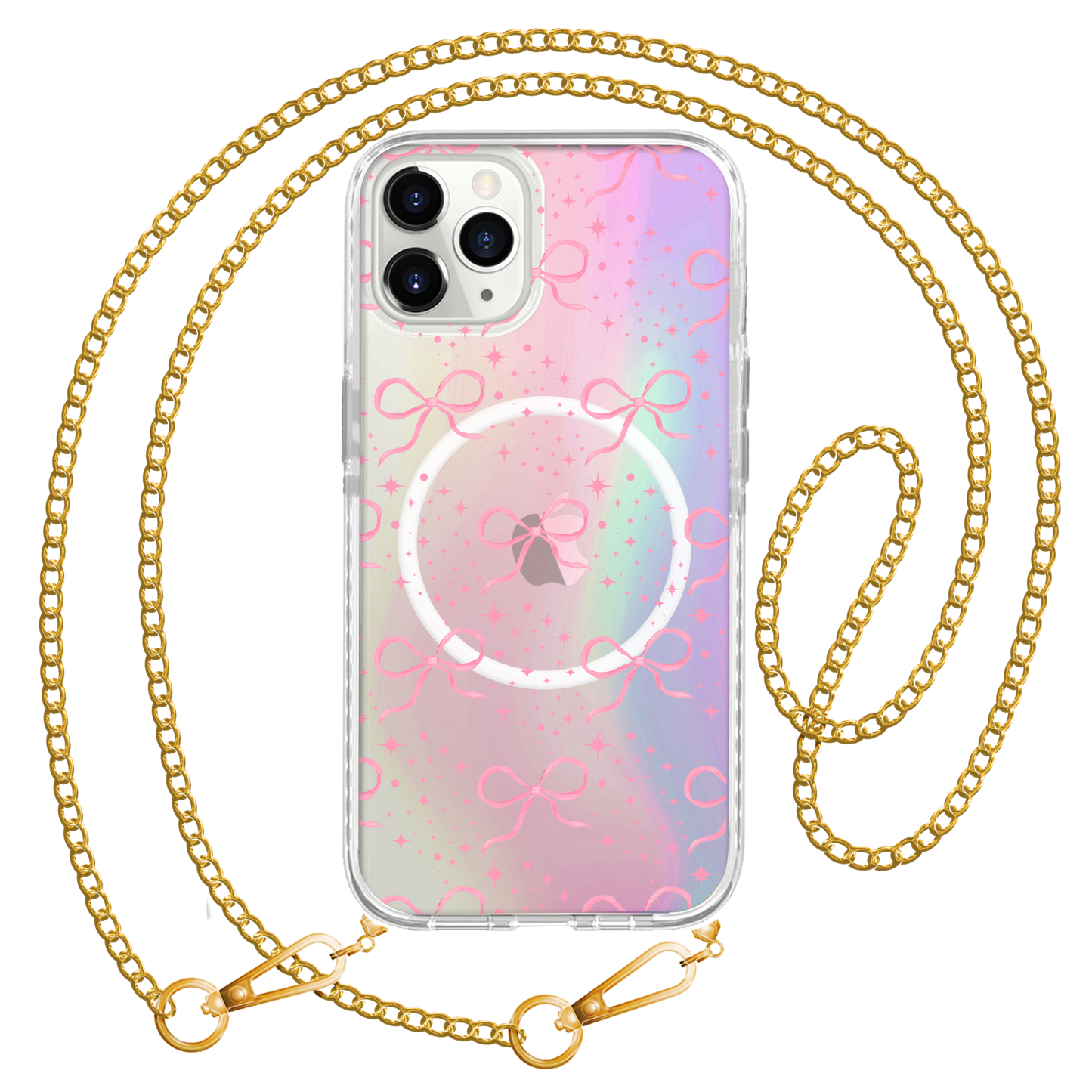 iPhone Rearguard Holo - Coquette Glittery Bow