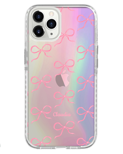 iPhone Rearguard Holo - Coquette Pink Bow