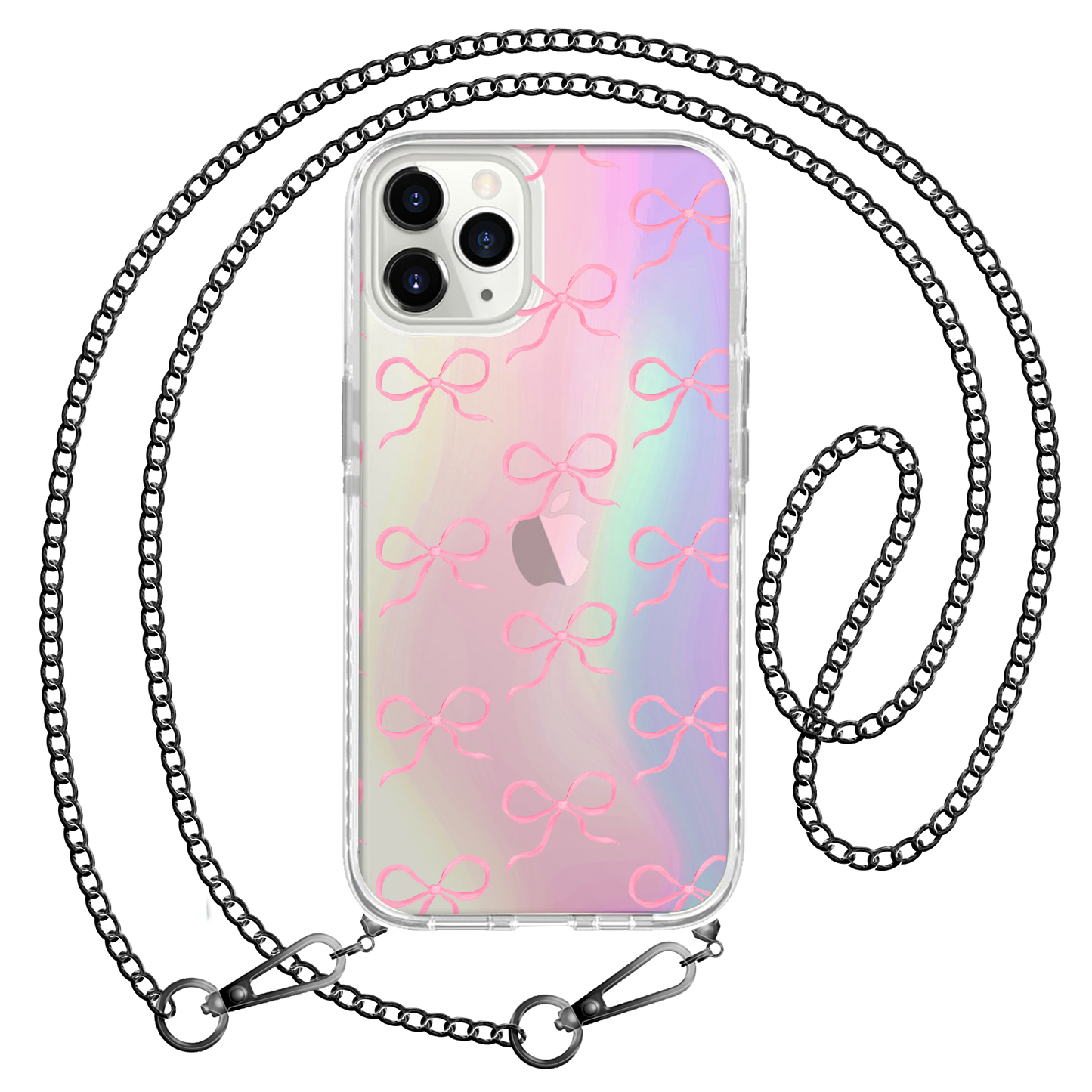 iPhone Rearguard Holo - Coquette Pink Bow