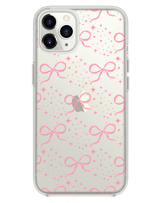 iPhone Rearguard Hybrid - Coquette Glittery Bow