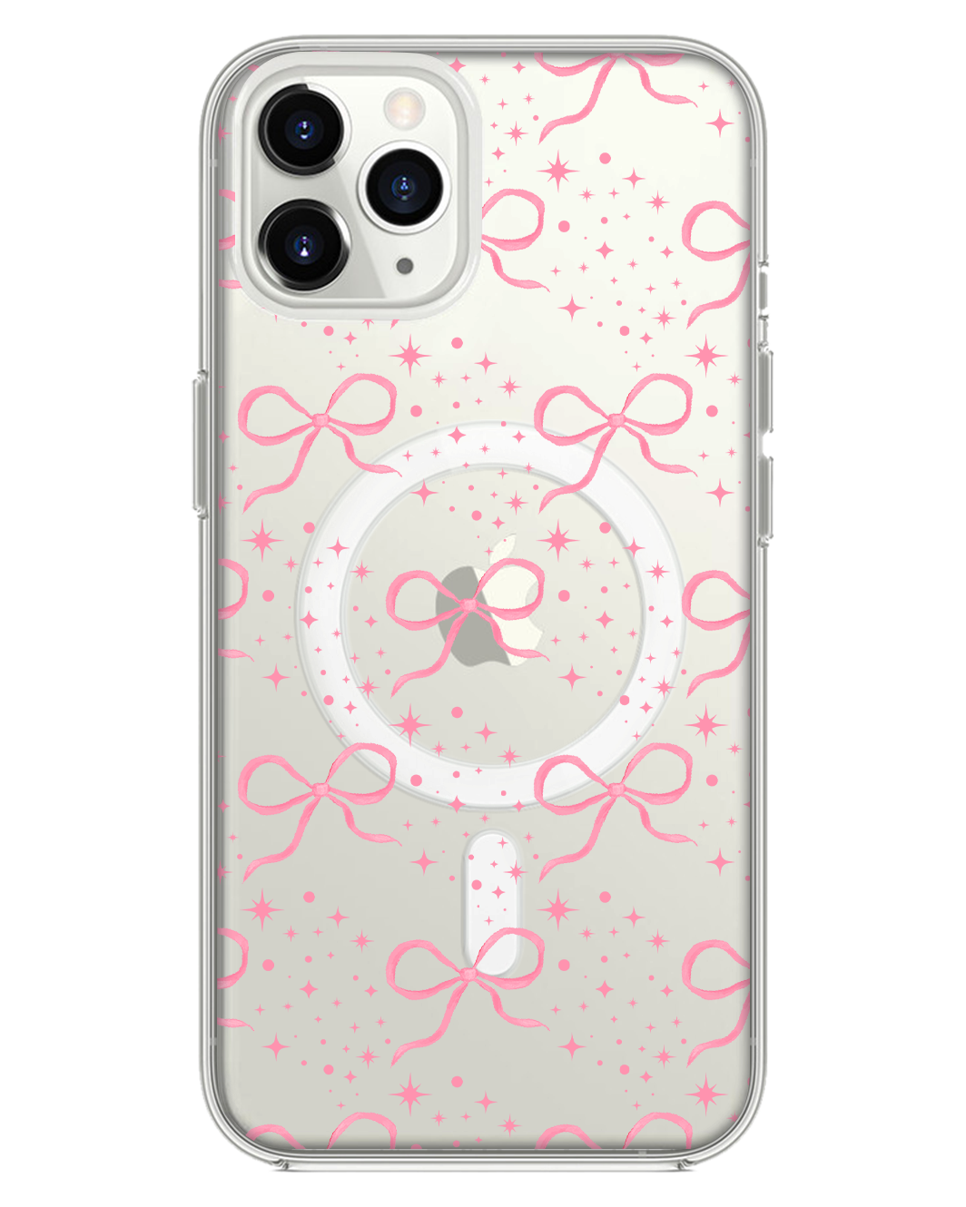 iPhone Rearguard Hybrid - Coquette Glittery Bow