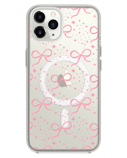 iPhone Rearguard Hybrid - Coquette Glittery Bow