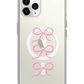 iPhone Rearguard Hybrid - Coquette Triple Bow