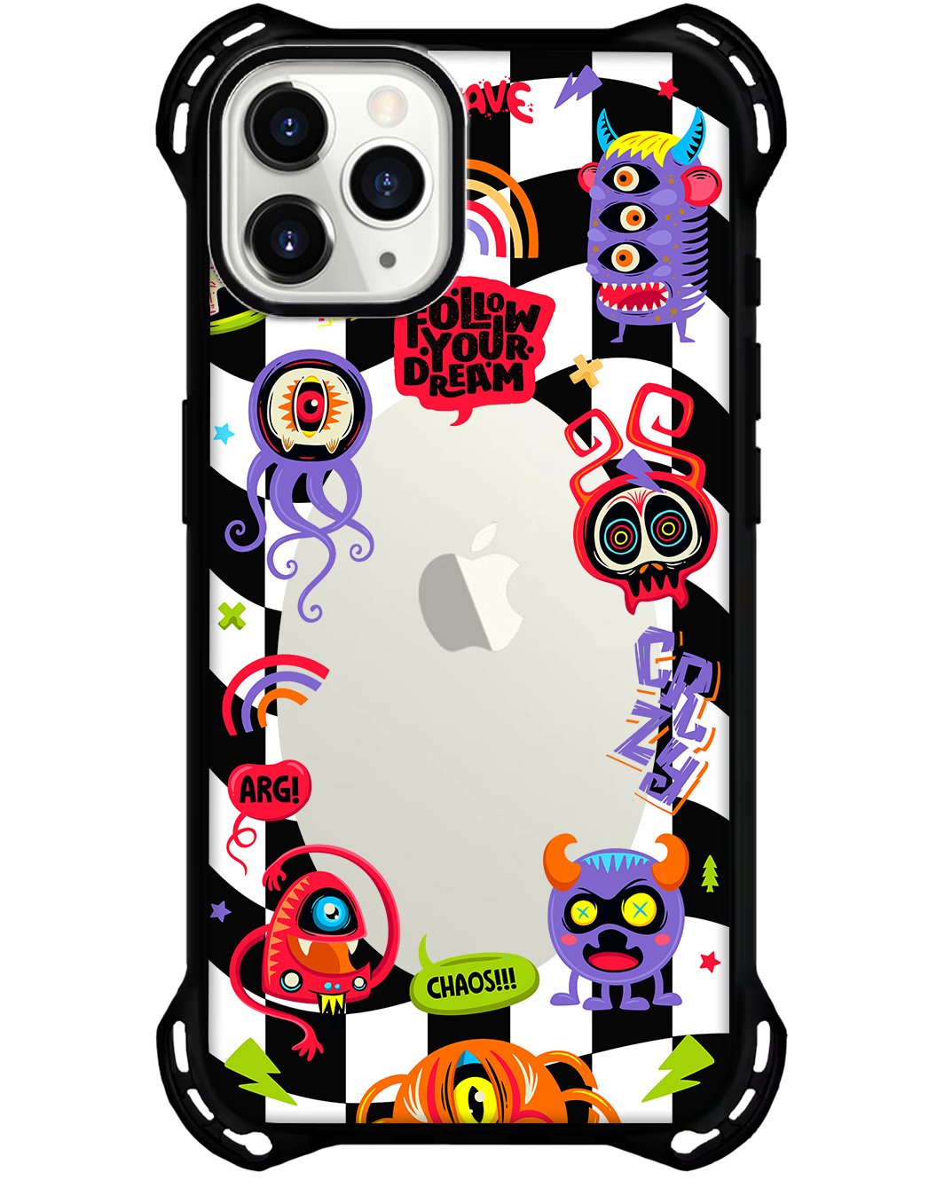 iPhone Rearguard Ultimate - Baby Monster