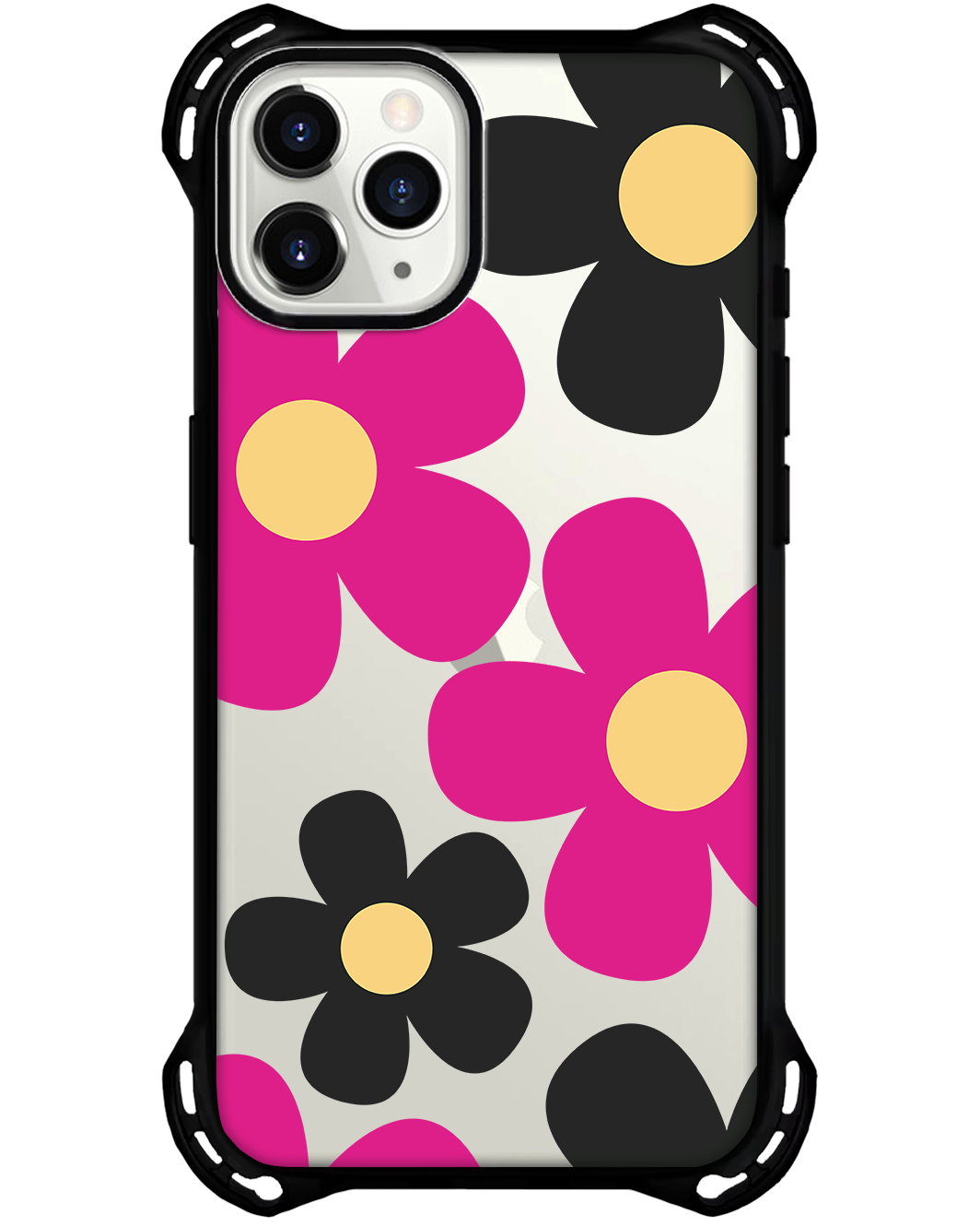 iPhone Rearguard Ultimate - Daisy Hot Pink