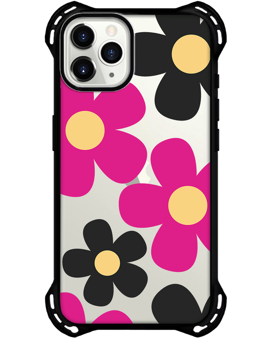 iPhone Rearguard Ultimate - Daisy Hot Pink