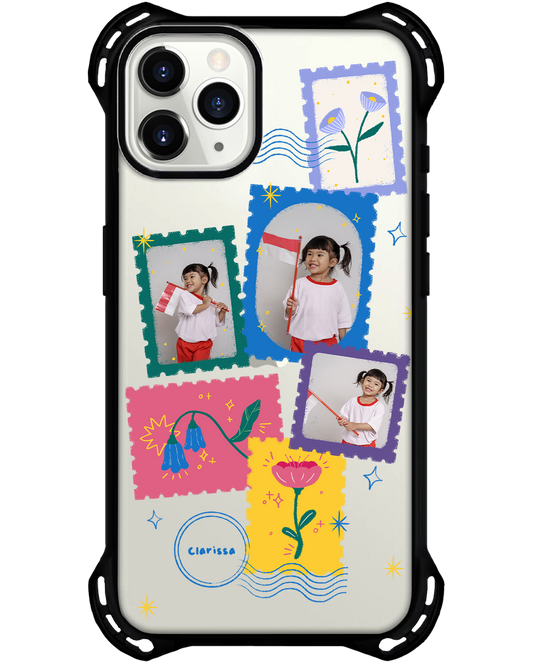 iPhone Rearguard Ultimate - Face Grid Floral Stamps