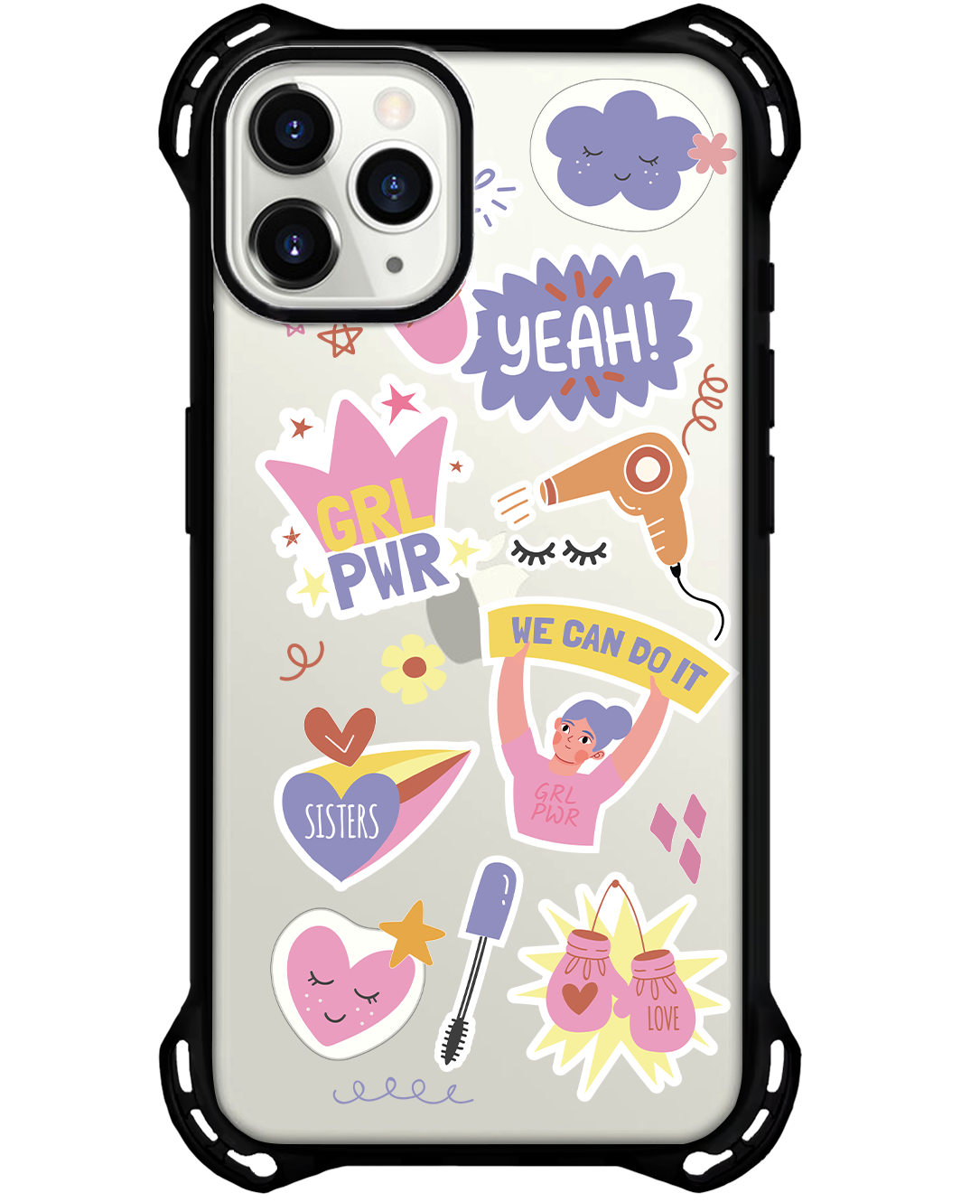 iPhone Rearguard Ultimate - Girl Power Sticker Pack