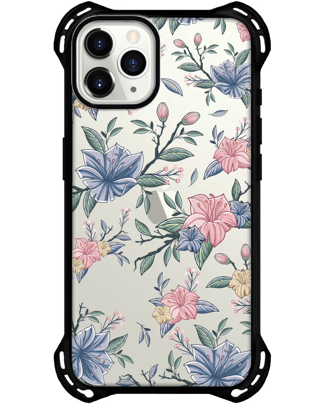 iPhone Rearguard Ultimate - Pink & Blue Florals