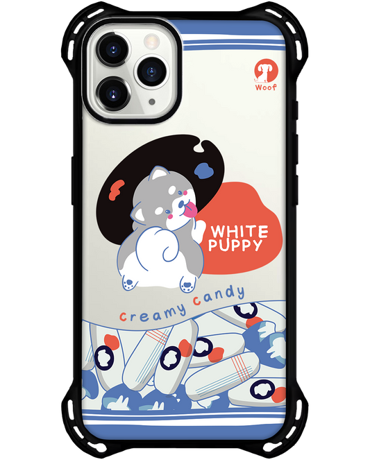 iPhone Rearguard Ultimate - White Puppy