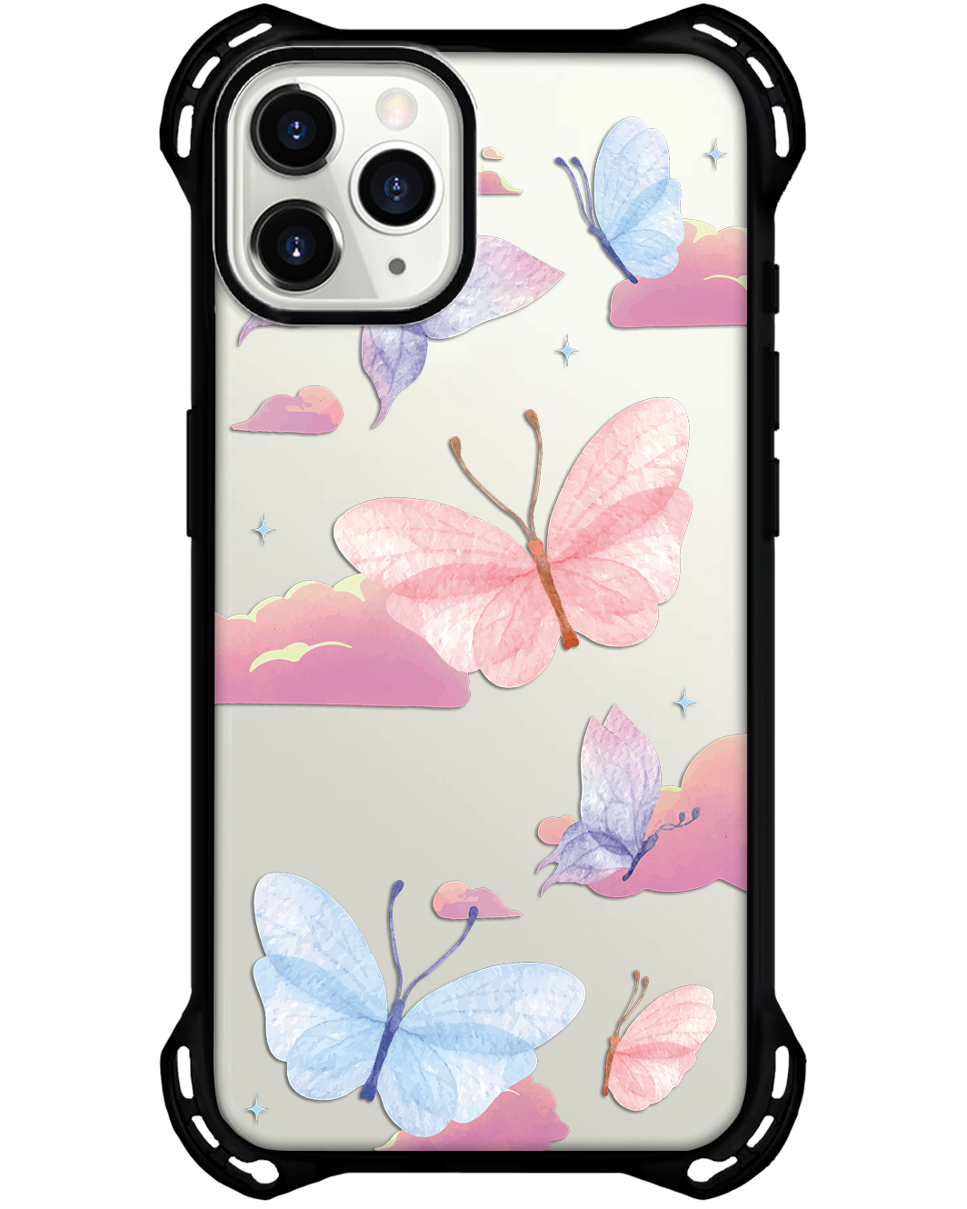 iPhone Rearguard Ultimate - Butterfly & Clouds