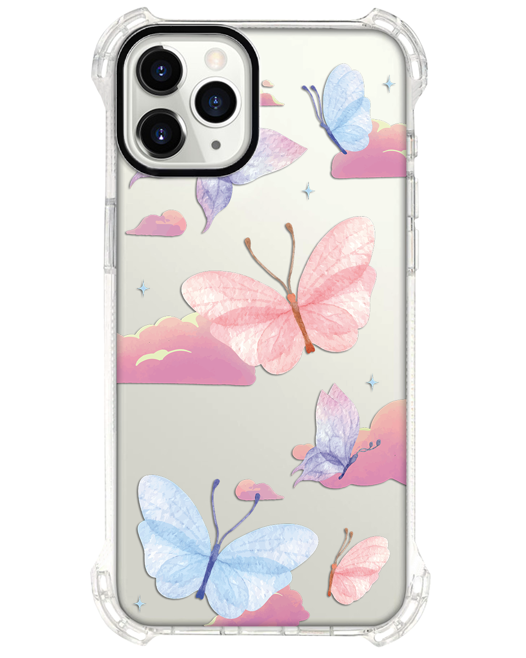 iPhone Rearguard Ultimate - Butterfly & Clouds