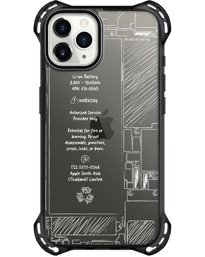 iPhone Rearguard Ultimate - iPhone Battery White