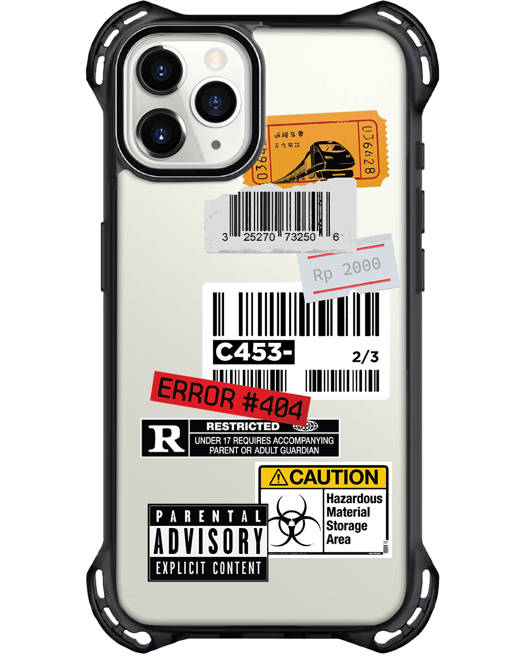 iPhone Rearguard Ultimate - Label Sticker Pack