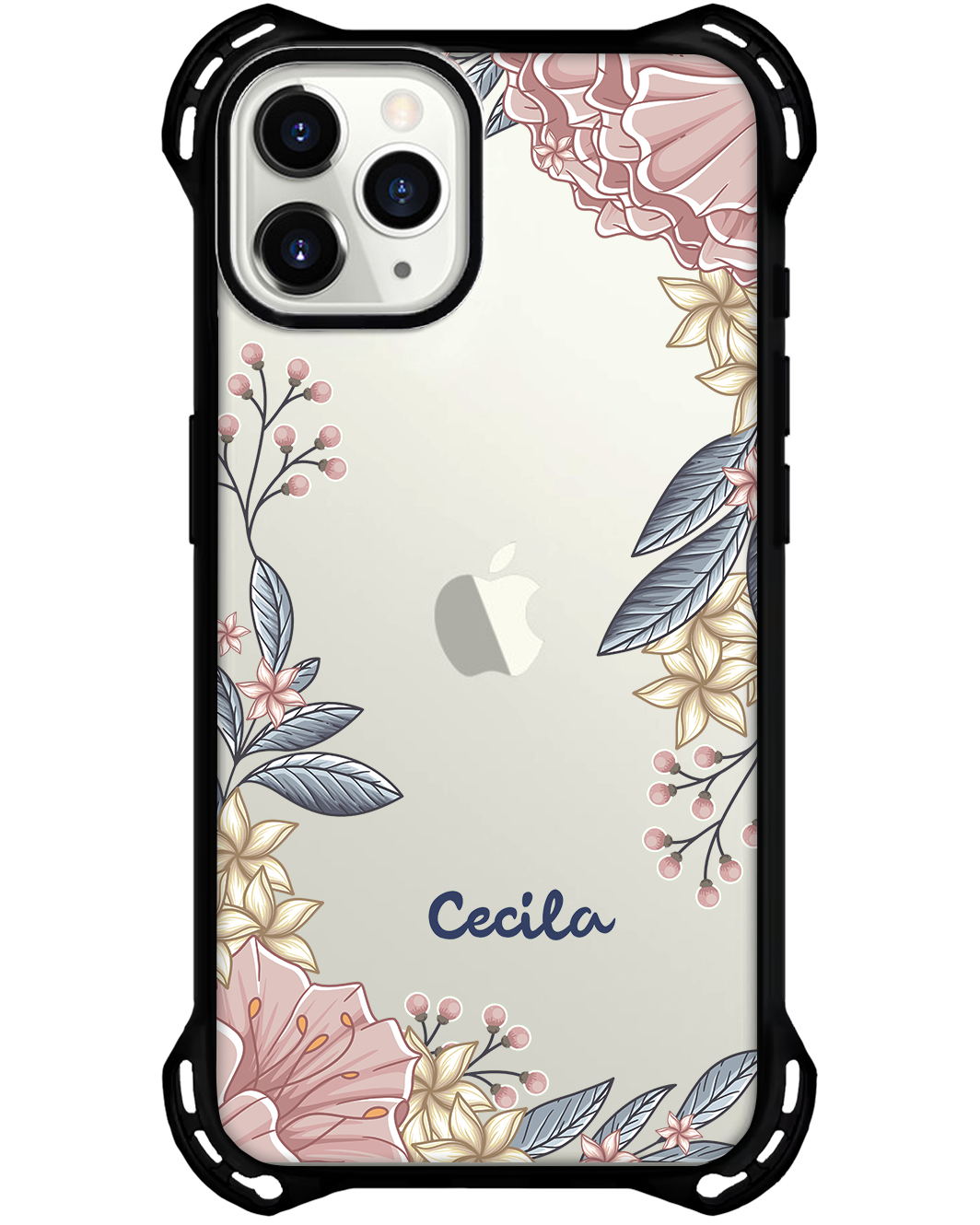 iPhone Rearguard Ultimate - Pink Florals