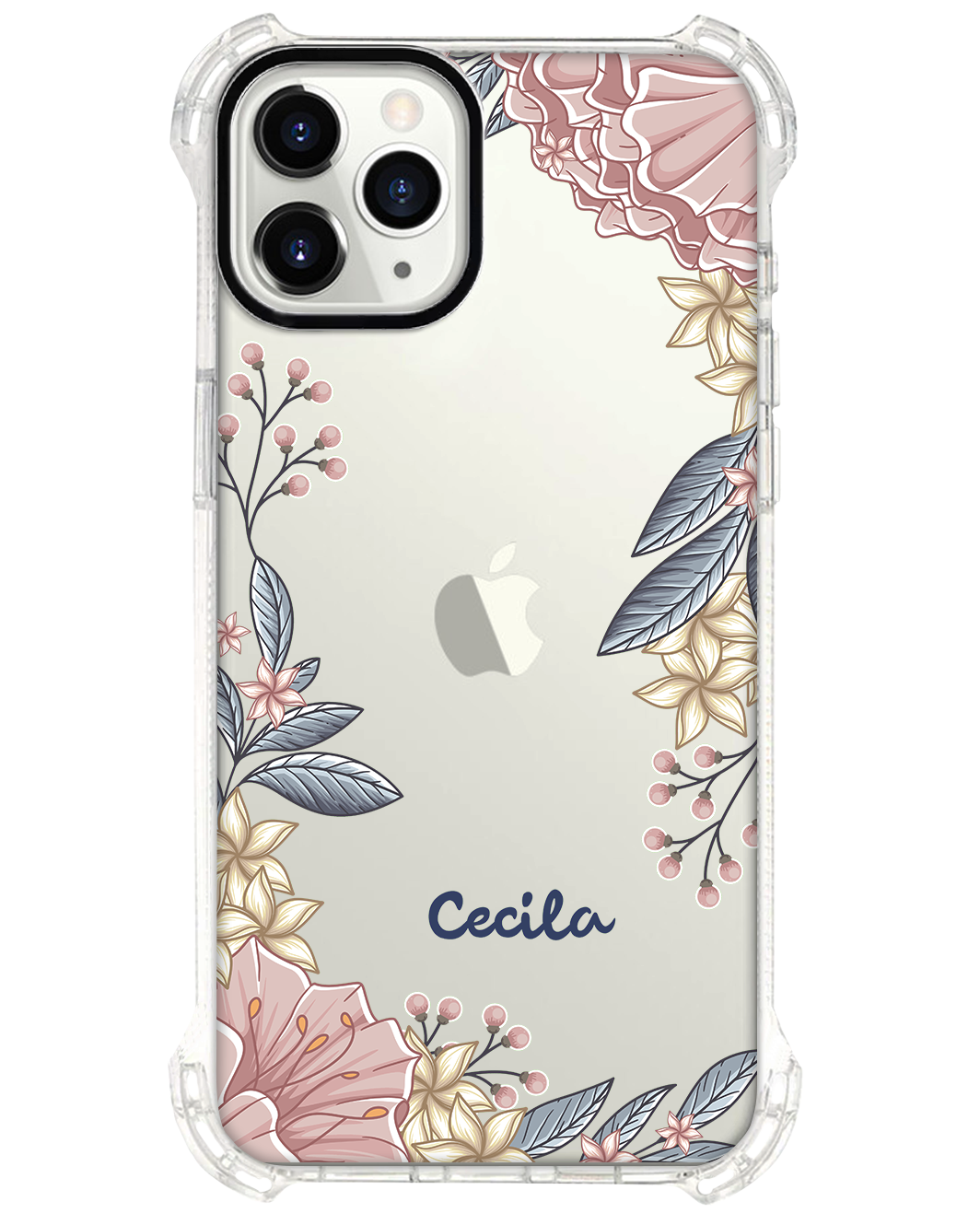 iPhone Rearguard Ultimate - Pink Florals