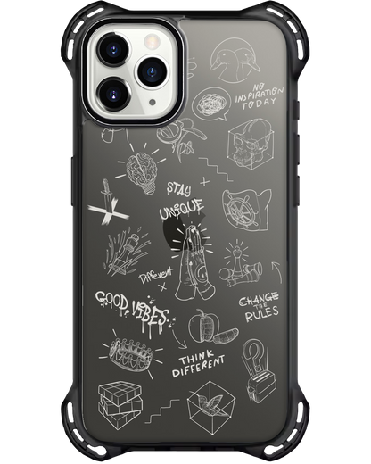 iPhone Rearguard Ultimate - Stay Unique White