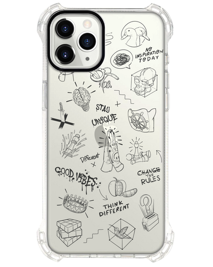 iPhone Rearguard Ultimate - Stay Unique Black