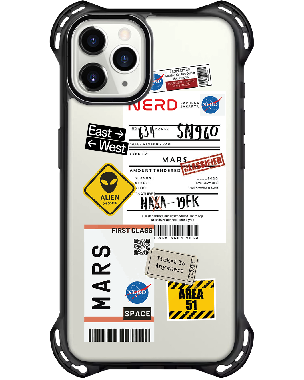 iPhone Rearguard Ultimate - Ticket to Mars