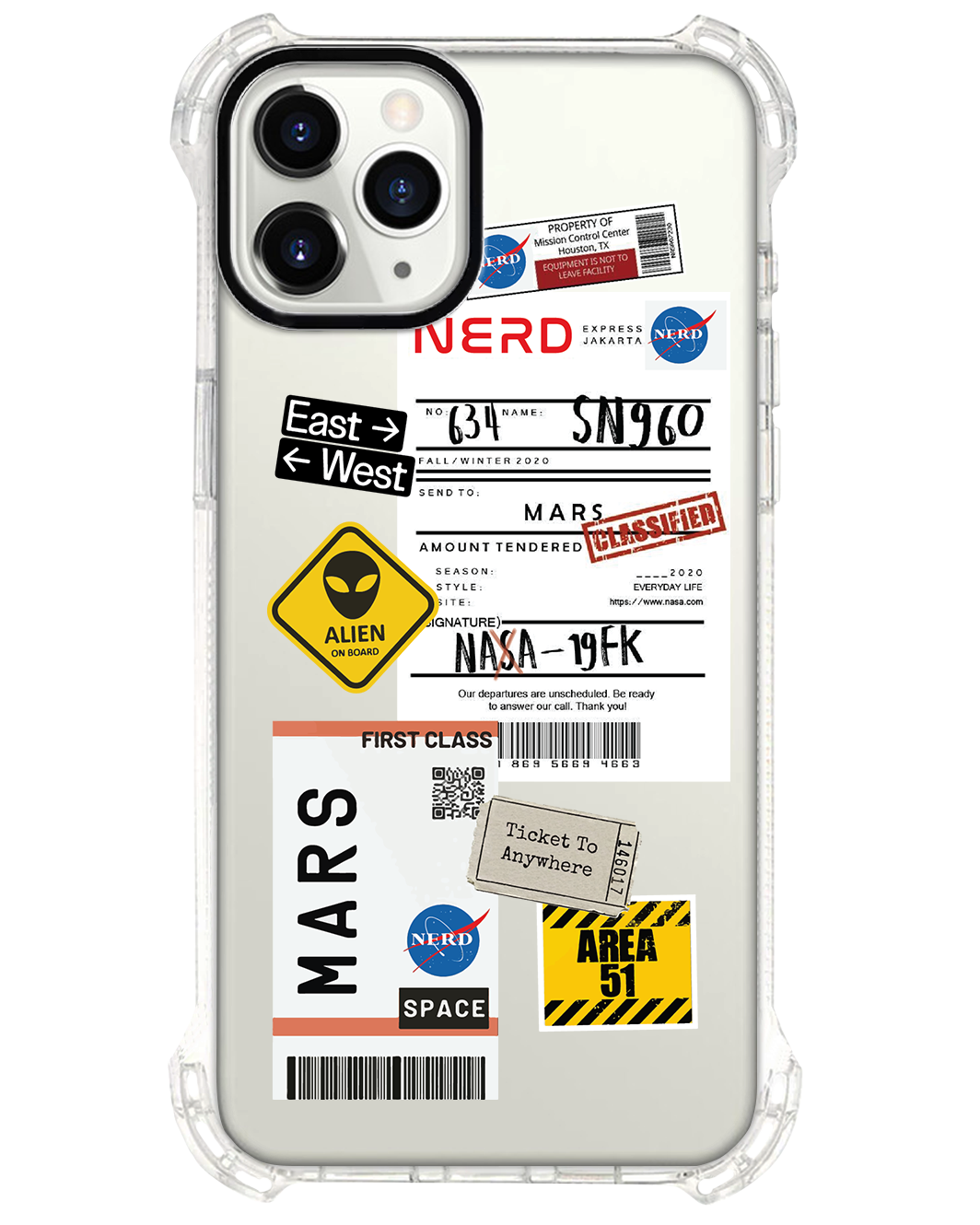 iPhone Rearguard Ultimate - Ticket to Mars