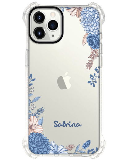 iPhone Rearguard Ultimate - Blue Florals