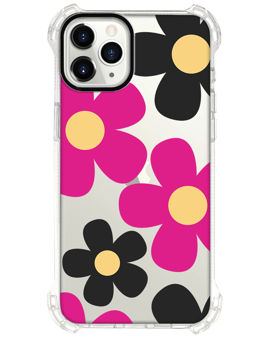 iPhone Rearguard Ultimate - Daisy Hot Pink