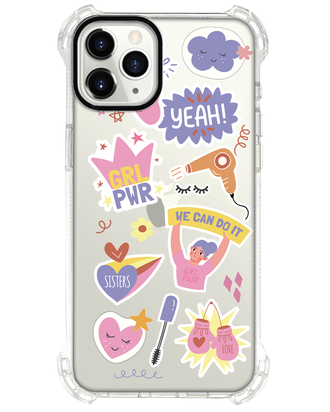 iPhone Rearguard Ultimate - Girl Power Sticker Pack