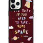 iPhone Leather Grip Case - Space