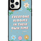 iPhone Leather Grip Case - Blooms