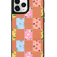 iPhone Leather Grip Case - Four Seasons Stamps