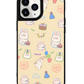 iPhone Leather Grip Case - Fun Party