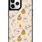 iPhone Leather Grip Case - Spooky Cat