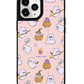 iPhone Leather Grip Case - Spooky Cat