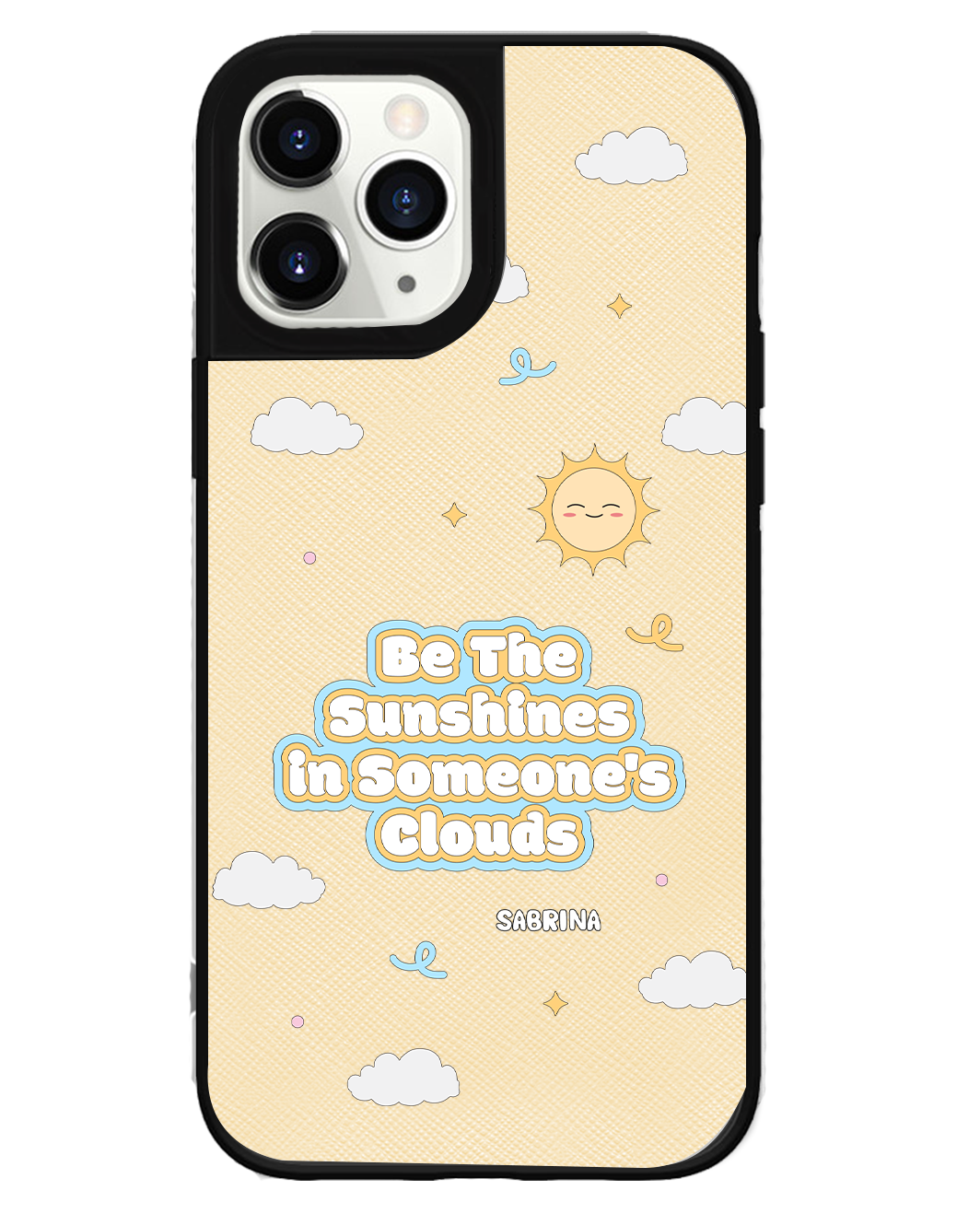 iPhone Leather Grip Case - Sunshine