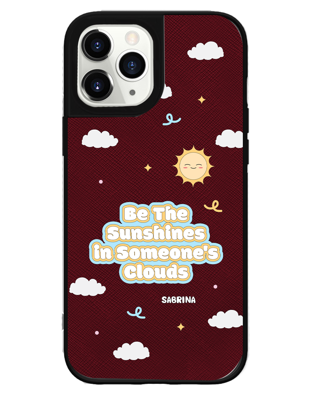 iPhone Leather Grip Case - Sunshine