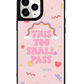 iPhone Leather Grip Case - This Too Shall Pass