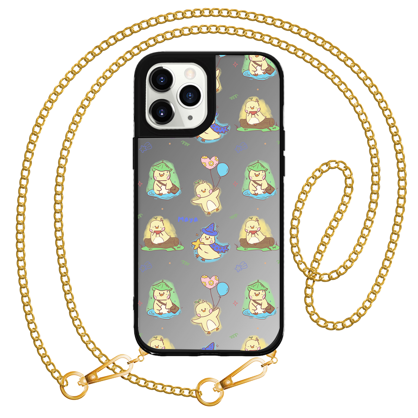 iPhone Mirror Grip Case - Little Duck