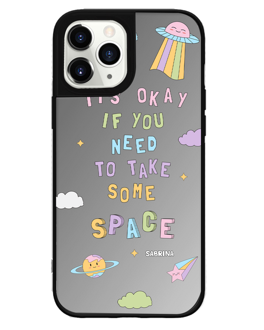 iPhone Mirror Grip Case - Space