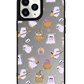 iPhone Mirror Grip Case - Spooky Cat