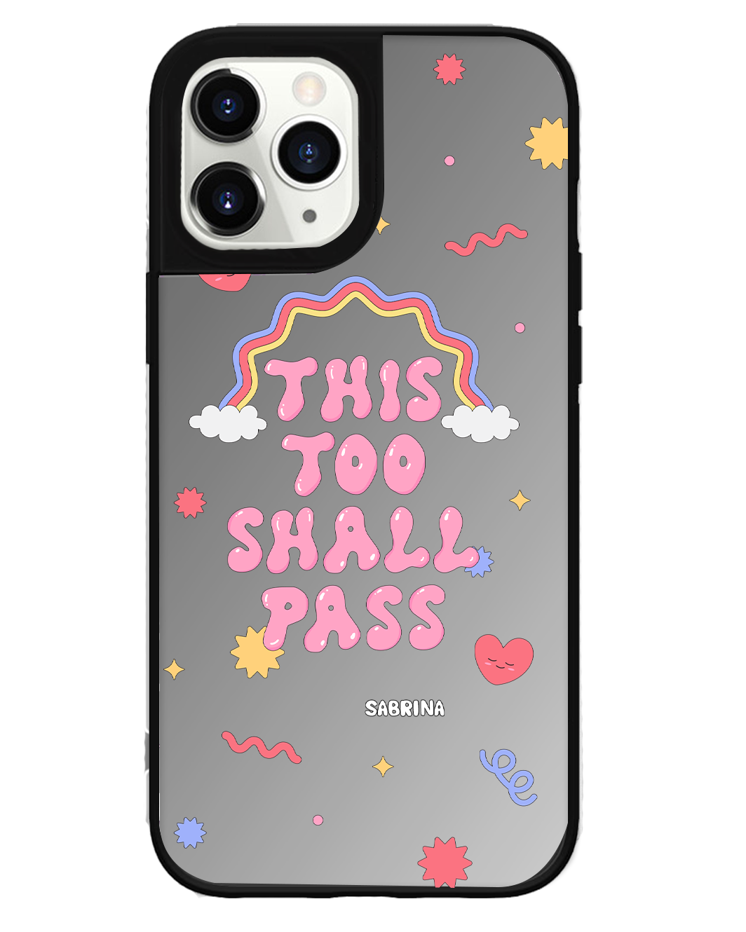 iPhone Mirror Grip Case - This Too Shall Pass