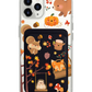 iPhone Magnetic Wallet Case - Autumn