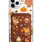 iPhone Magnetic Wallet Case - Autumn