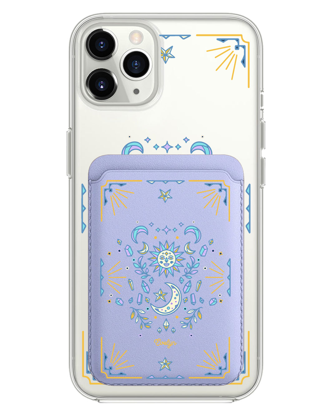 iPhone Magnetic Wallet Case - Cosmic Dream