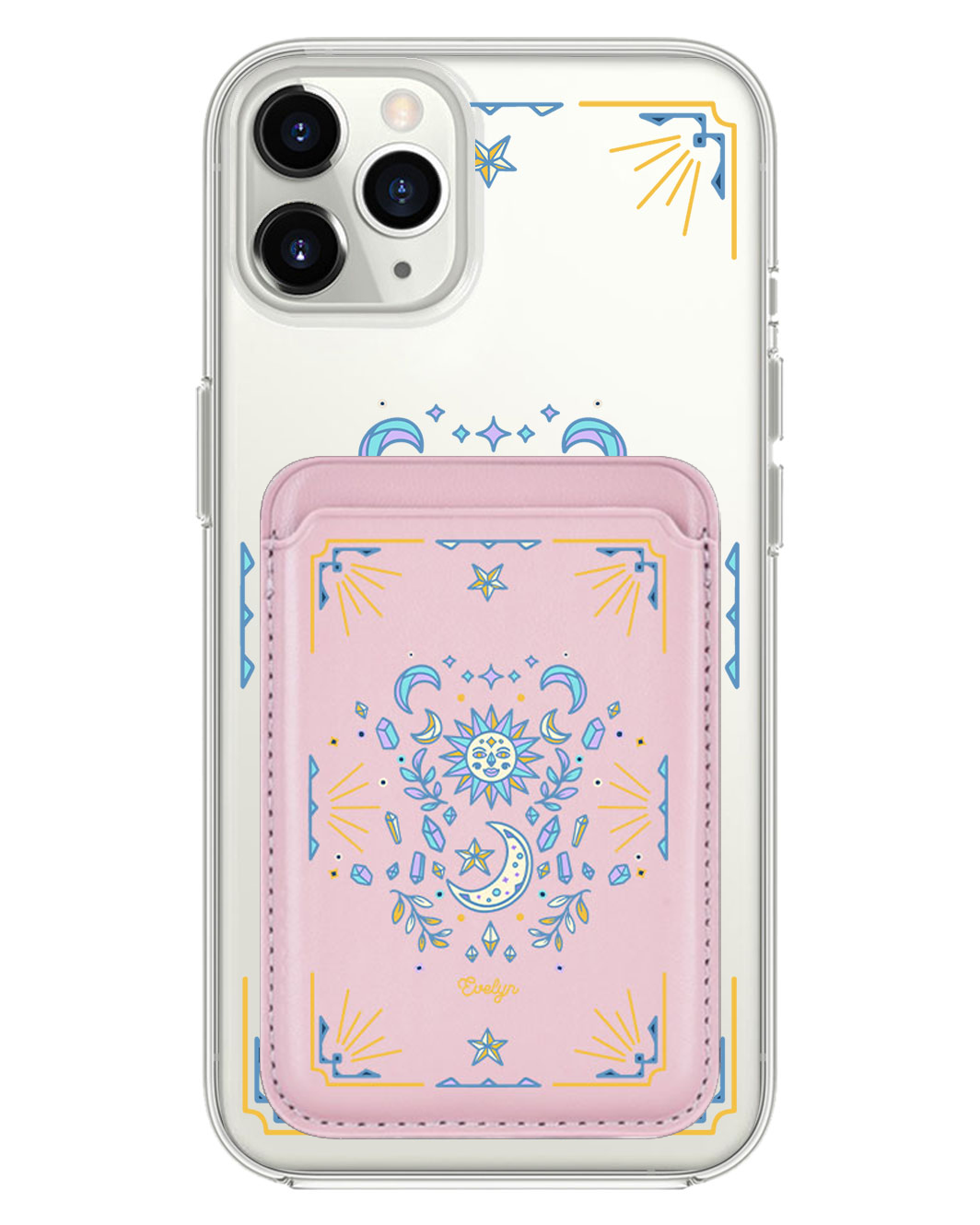 iPhone Magnetic Wallet Case - Cosmic Dream